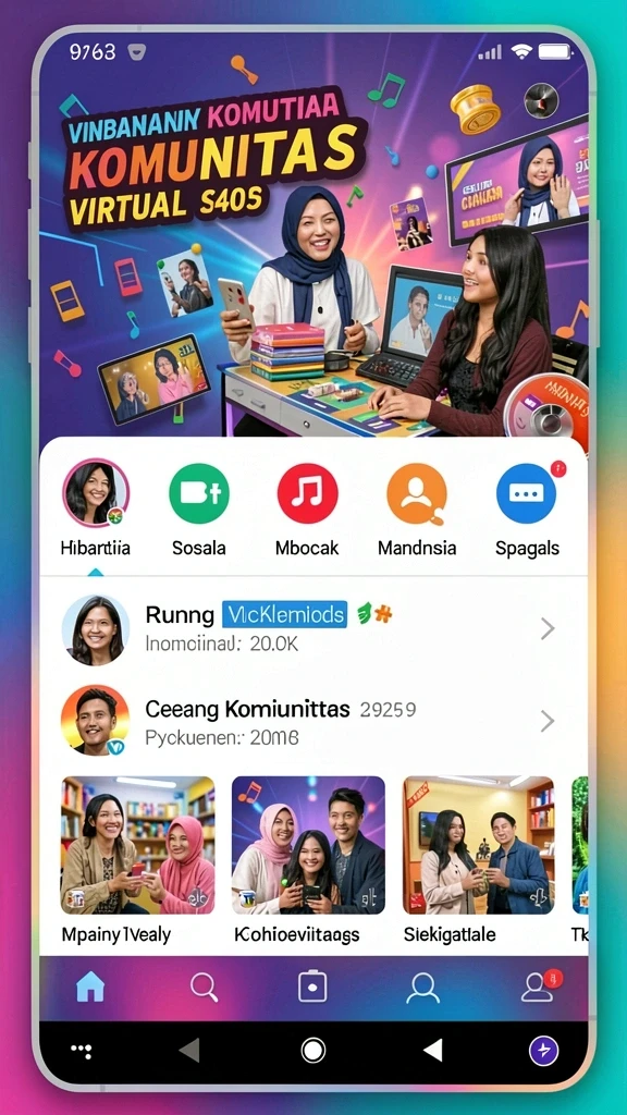 8qr - Tampilan antarmuka permainan yang menarik dan intuitif.