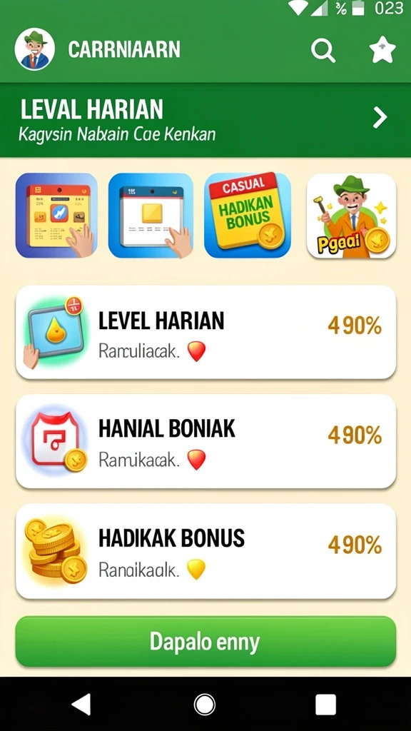 lucubet - Berbagai mode permainan yang seru dan menantang.