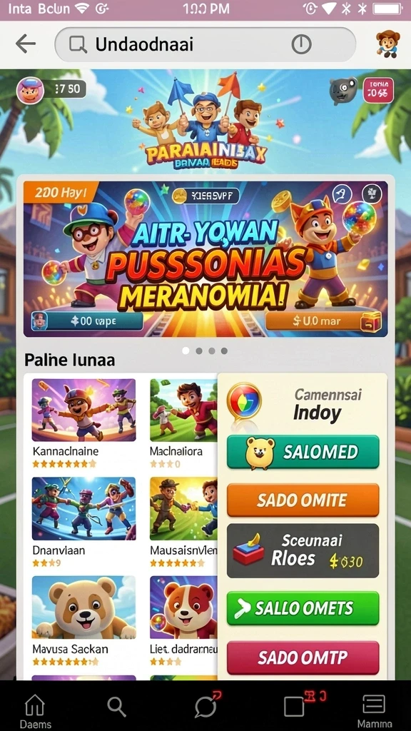 merdekawin - Fitur interaktif yang memungkinkan bermain bersama teman.