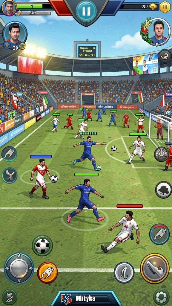 turbo78 - Adegan aksi menegangkan dalam game.